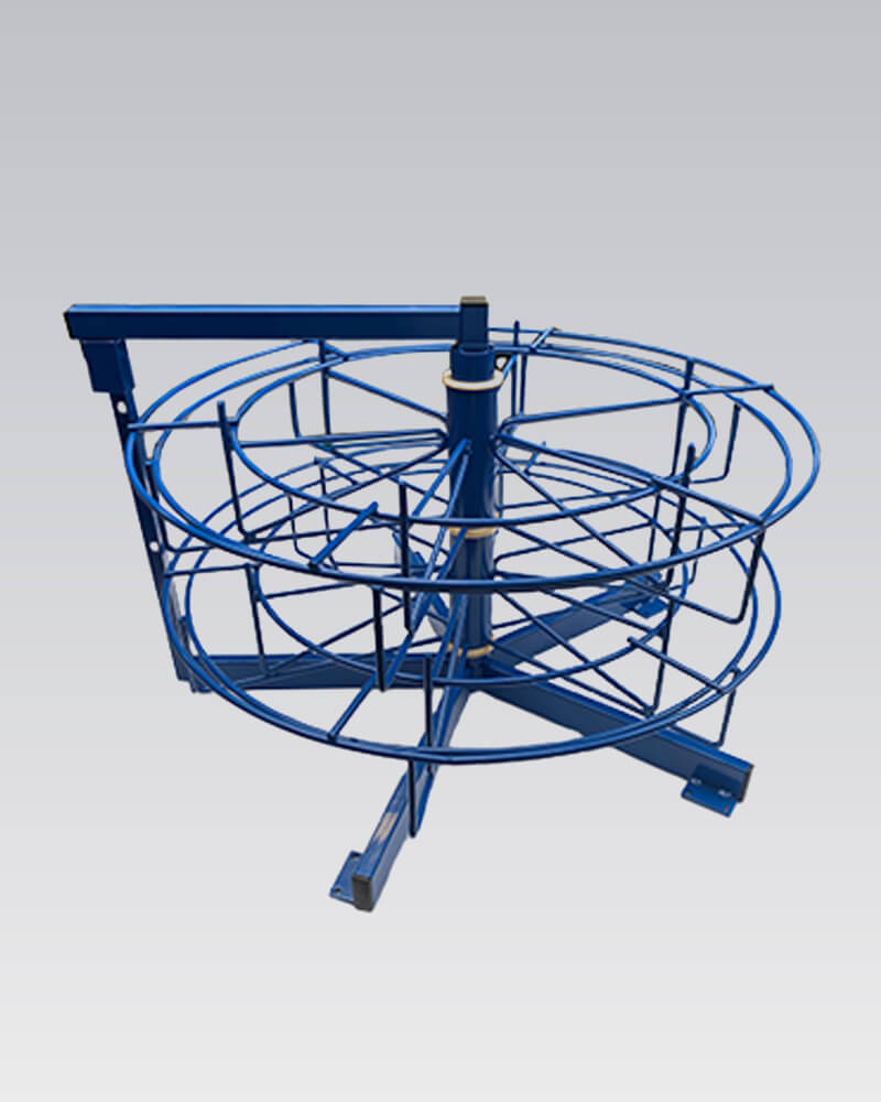 Afdraaihaspels gewasdraad