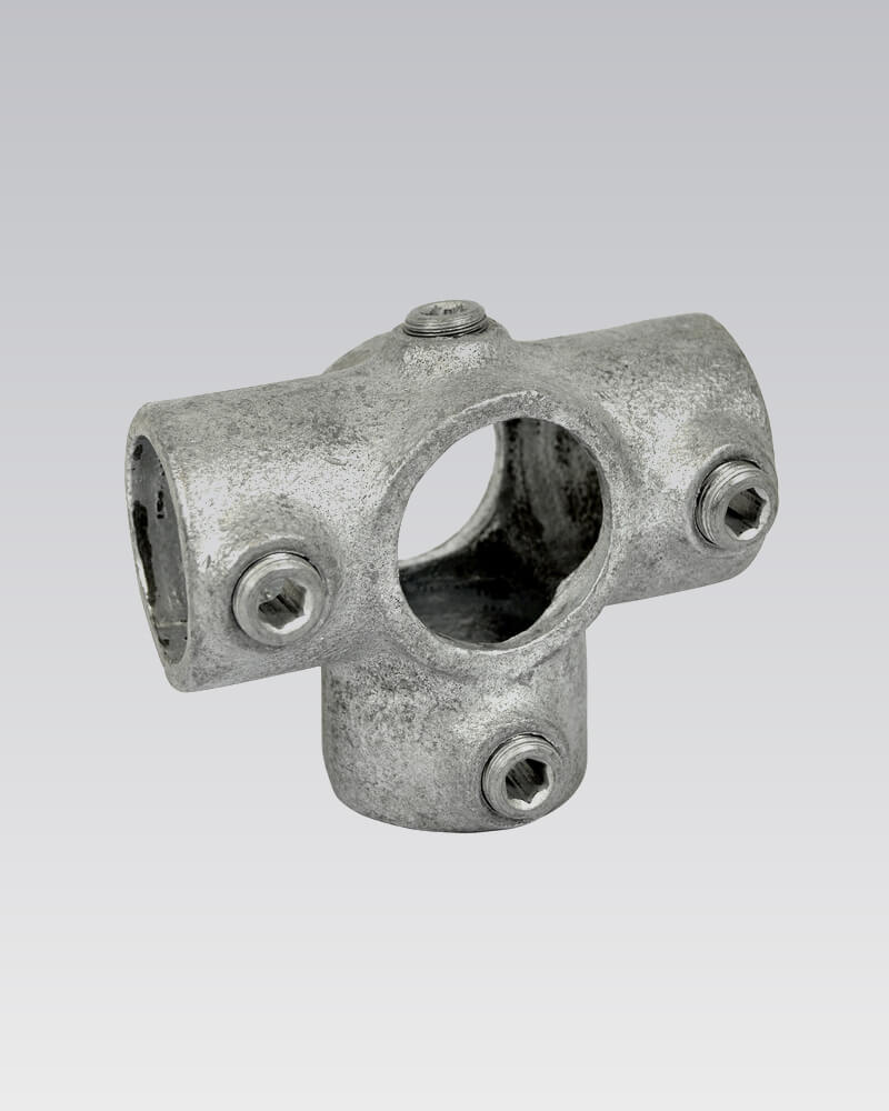 Buiskoppeling - T-stuk met zij-uitgang (Nr 24) - Afbeelding 2