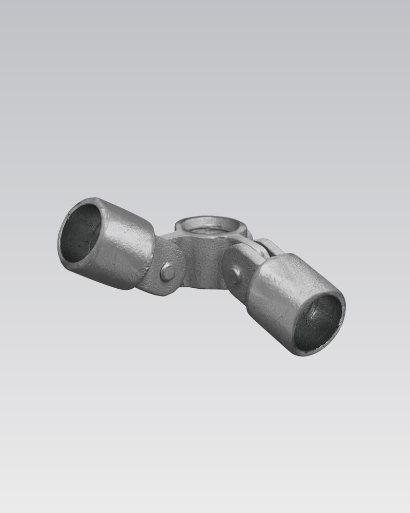 Buiskoppeling - Dubbel scharnierstuk 90° (Nr 48) - Afbeelding 2