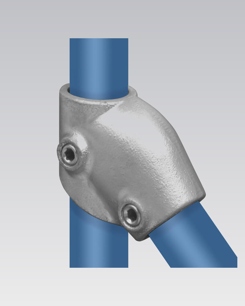 Buiskoppeling - Verstelbaar kort T-stuk (Nr 7)