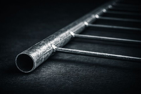 Close-up Balkon hekwerk