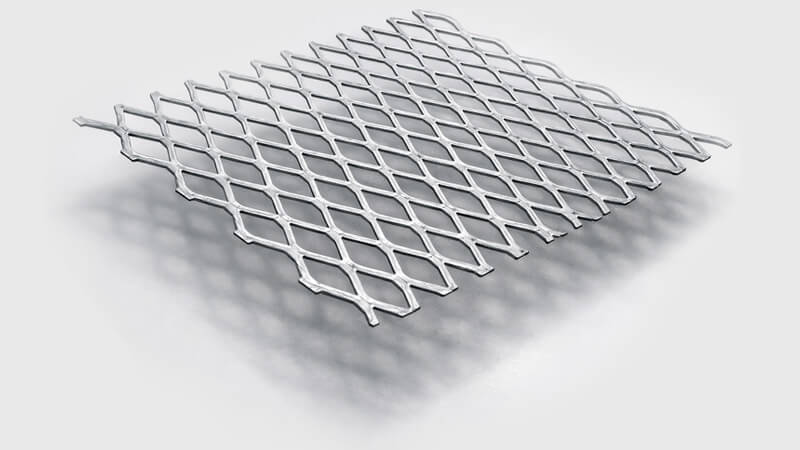 Strekmetaal of strekgaas alle soorten. Blank, verzinkt, RVS en aluminium.