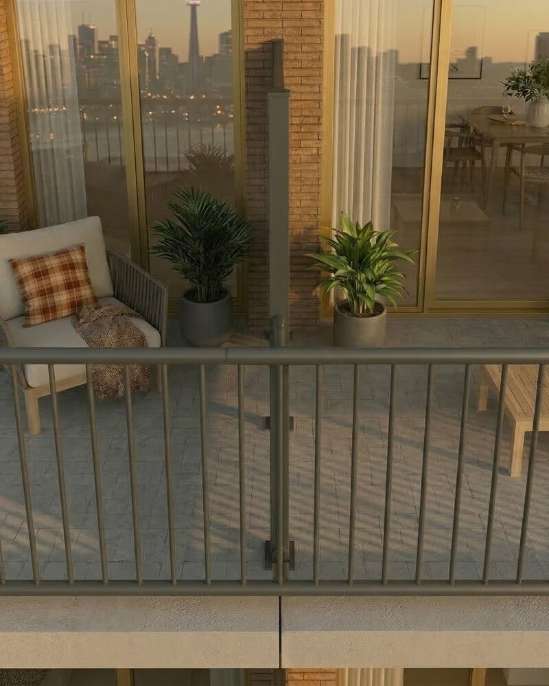 T-stuk – Balkonhek - Afbeelding 2