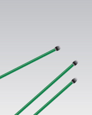 Spanstaaf - Groen geplastificeerd
